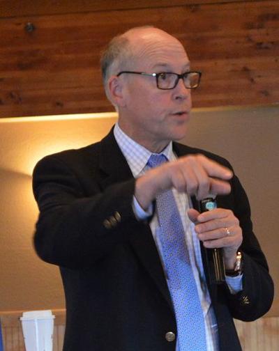 In Cascade Locks, Greg Walden talks forests, easements, USFS, and Trump
