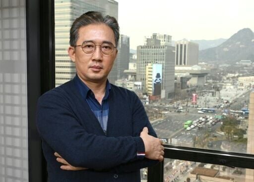Lee Il-kyu, a former North Korean diplomat stationed in Cuba who defected to South Korea in November 2023, poses for a photo during an interview with AFP in Seoul