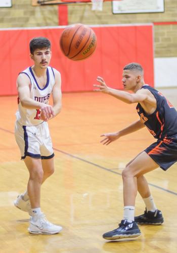 Dufur versus Wallowa, varsity basketball