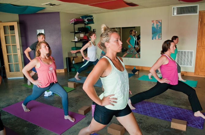 PURE YOGA: Hot studio health