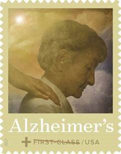 U.S. Postal Service debuts Alzheimer’s fundraising stamp