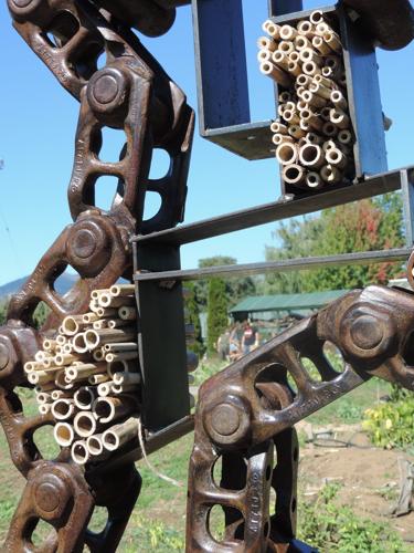 Pollinators: students create art with function