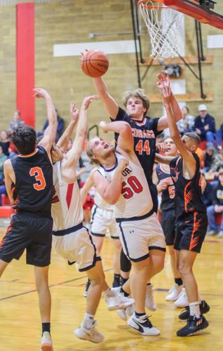 Dufur versus Wallowa, varsity basketball