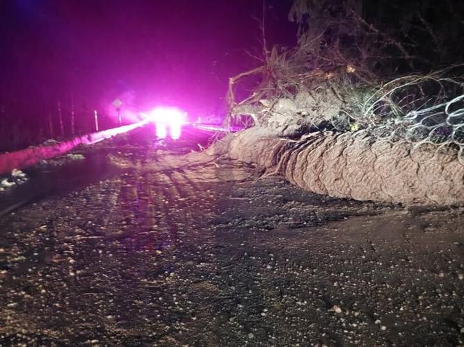 Hwy 35 landslide