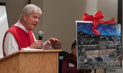 Maupin Civic Center dedication