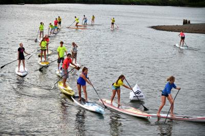 SUP team takes training seriously