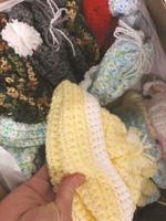 Retired Nurse Making Hats, Toys with Love