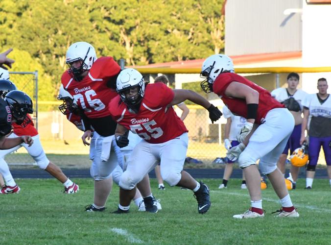 Columbia linemen Boydston, Posini, Brasuell.JPG