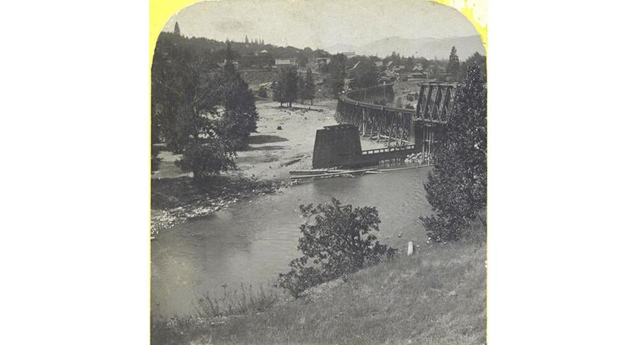 1 - 3 1/2 x 7 B&W(or CLR) Stereo Card, circa