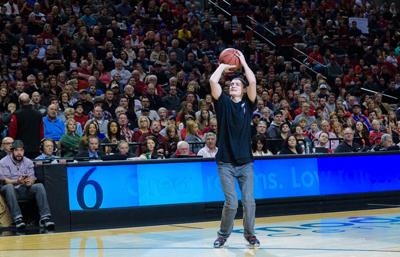 TD man takes center court