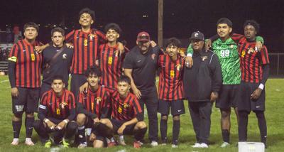 The Dalles boys soccer team photo   Martin Gibson photo