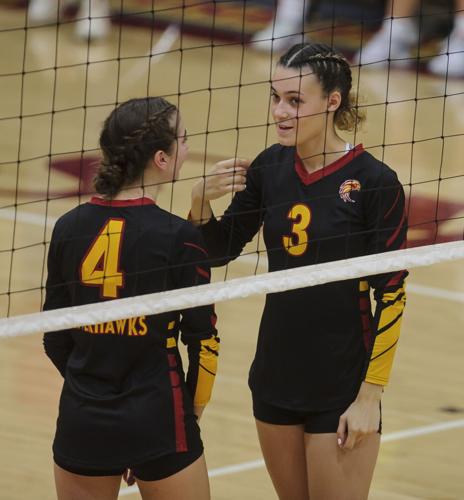 The Dalles volleyball versus Crook County