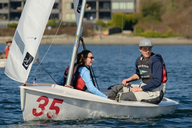 Taylor Sass and Cole Newbrook at Eagle Harbor Bainbridge island WA.jpg