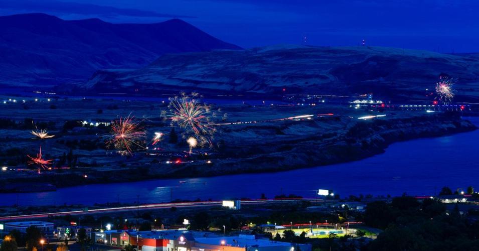 The Dalles fireworks