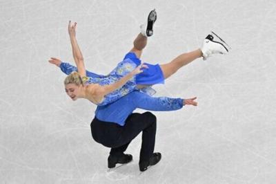 Canada's Piper Gilles and Paul Poirier won Olympic ice dancing bronze