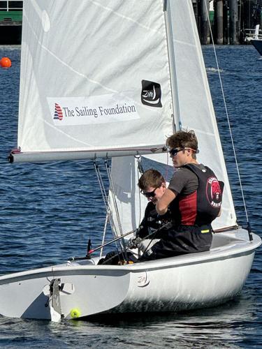 Skipper Leif Hauge  Holden Uffelman crew