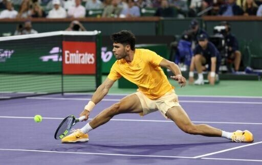 World number one Carlos Alcaraz is through to the fourth round at Indian Wells after a comeback victory over Arthur Rinderknech