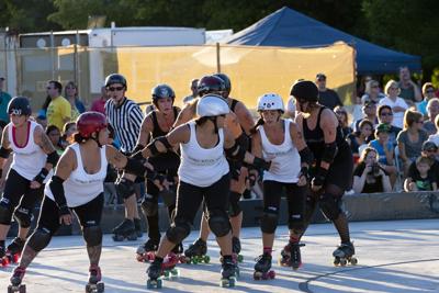 Derby girls make a statement