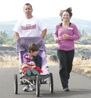 Striding right for Rainy Day