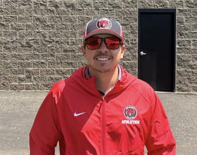 AJ Valencia outside Columbia High School. Contributed photo