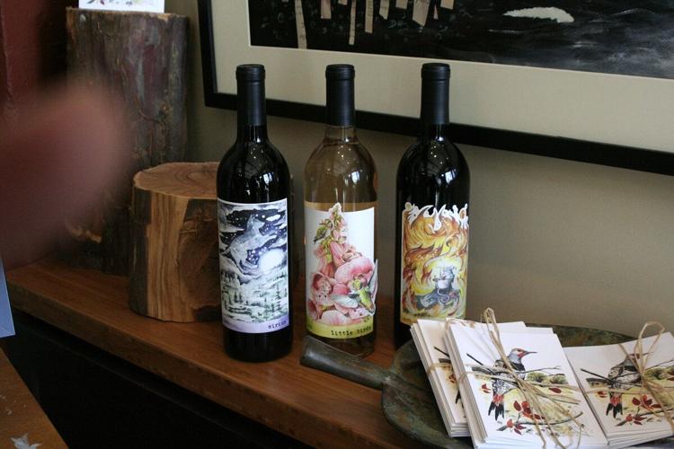 Artist wine labels