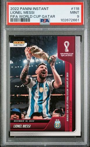 Replica World Cup trophy used by Argentina during on-pitch celebrations for sale