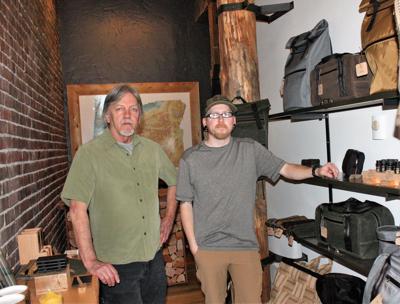 Father-son duo debut handcrafted luggage