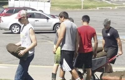 Dufur football leads community outreach