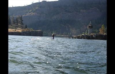 Bullets skim by swimmers on Columbia