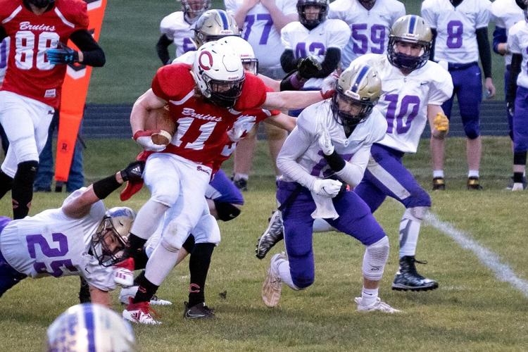 Senior running back Austin Charters