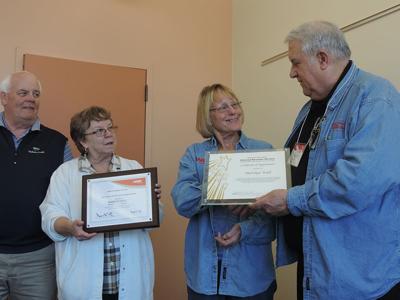 Tax-Aide Credit: AARP, IRS honor Marilyn Wall for 30 years as volunteer