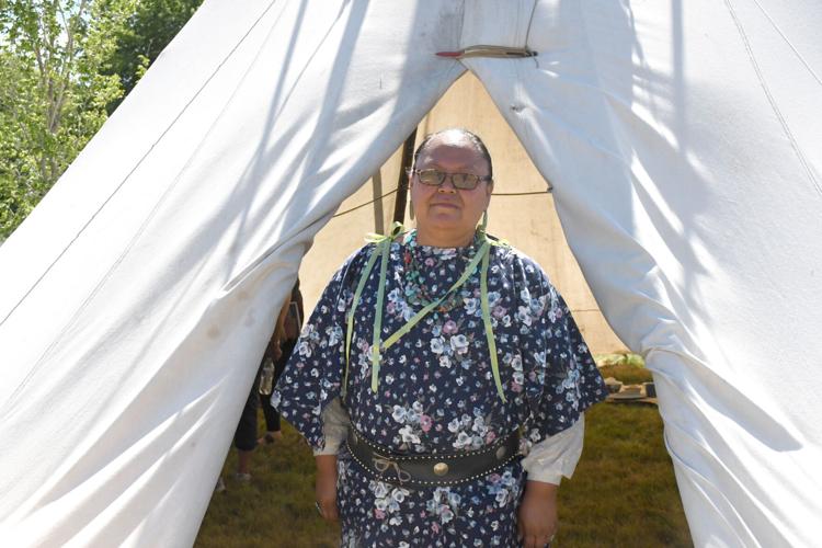 Elaine Harvey, member of the Rock Creek Band of the Yakama Nation