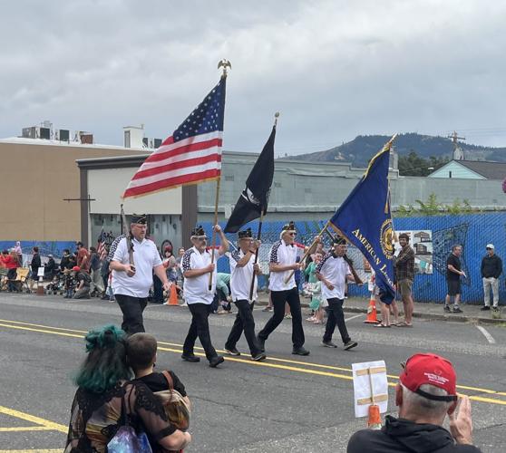 Fourth of July parade in White Salmon