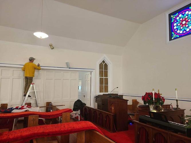Pine Grove Church refurbishment