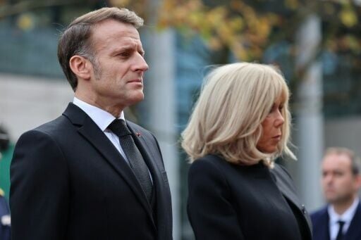 President Emmanuel Macron began commemorations at the stadium where the attacks began a decade ago