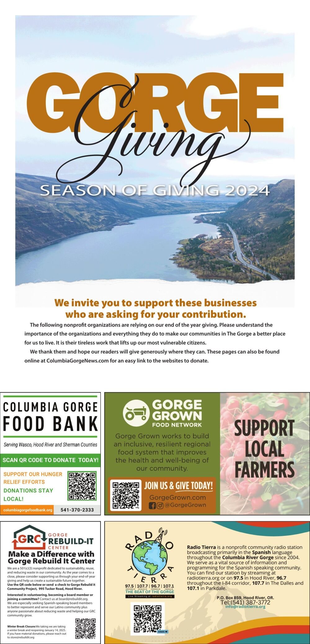 2024 Gorge Giving Guide