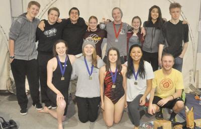 TDHS swimmers ride wave to state