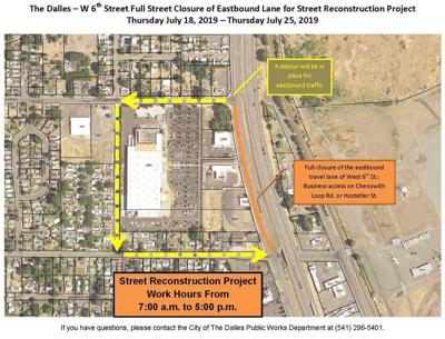 Street work begins