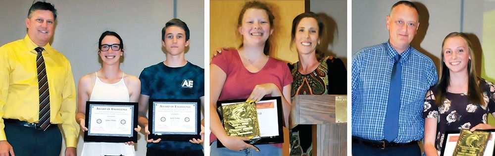 Athletes honored at Sports Awards banquet