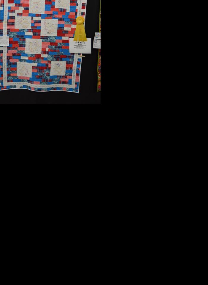 Judi B. Timmons, The Dalles, "Sis Marie's Precious Tea Towels"