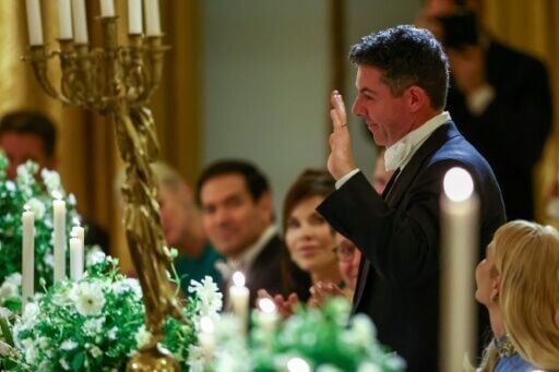 Trump asked Northern Irish golfer Rory McIlroy to stand up during the State Dinner as he congratulated him for winning a second successive Masters