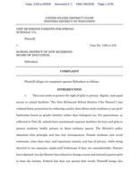 WILL files federal Title IX lawsuit against New Richmond school policy