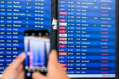 Tens of thousands of travellers are stranded in the Middle East as nearly 13,000 flights have been cancelled due to the conflict