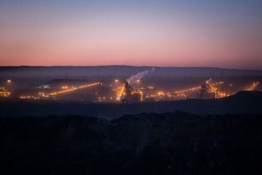 A view of the Horizon CNRL oil sands site in Fort McMurray, Alberta, Canada