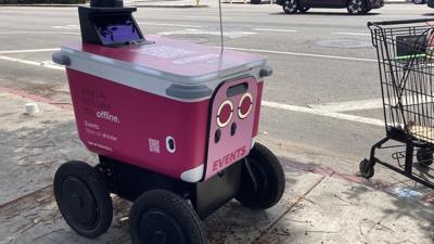 Could delivery robots help pay for better city sidewalks?