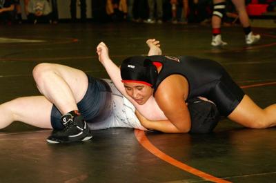 Columbia High girls qualify four for regional wrestling