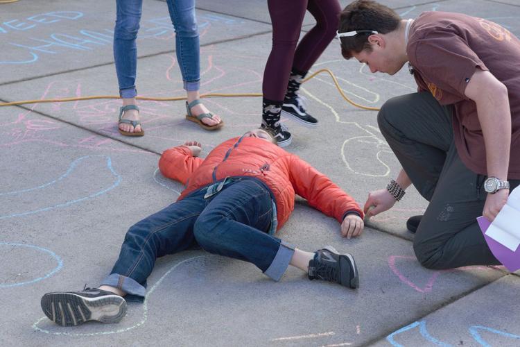 ‘THE TIME IS UP’: Local students join national walkout chorus