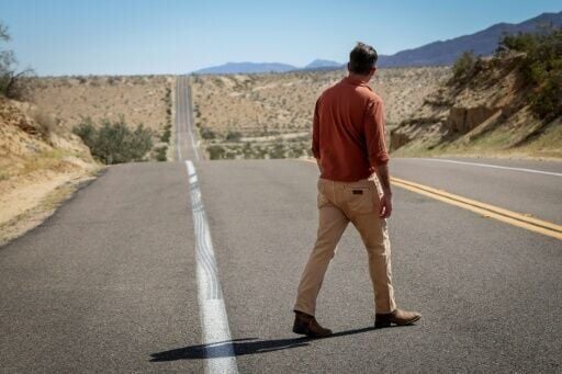 Michael Glaser, the location manager for 'One Battle After Another' overlooks one of the spots used in the Oscar-nominated film