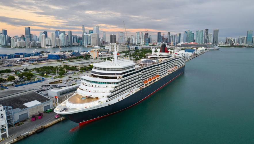 Cunard's Dazzling Queen Elizabeth Arrives to Miami for the First Time to Begin a Full Season in the Caribbean