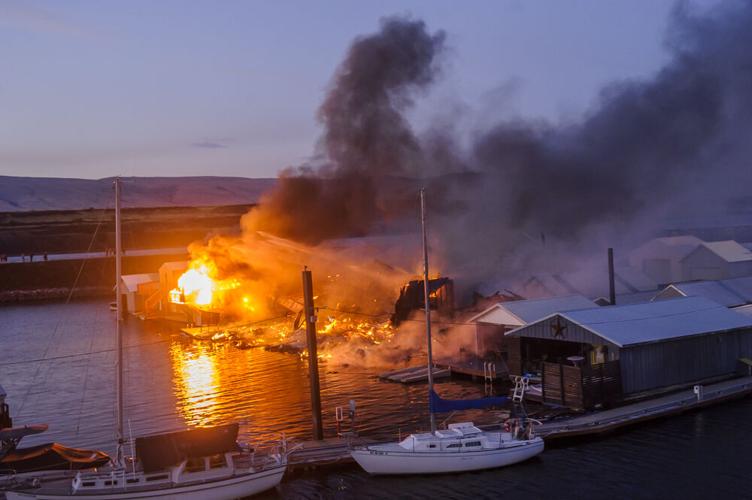 TD Marina Fire Aug. 1